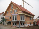 Die Fenstermontage ist abgeschlossen